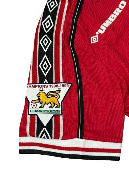 Manchester United 1998 Red Retro Jersey – Original Vintage Glory