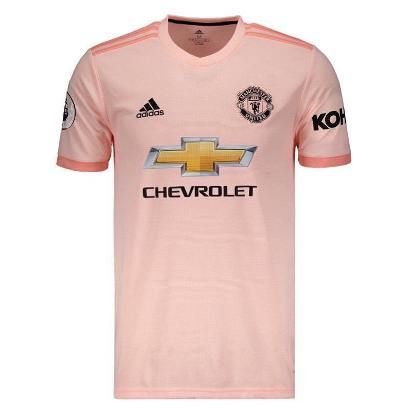 Manchester United Pink Jersey – Official Away Shirt (No Back Print)
