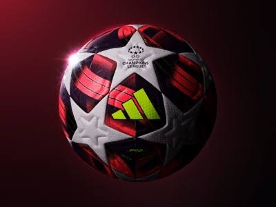 adidas Football Pro Champions League 3. 2024/25 Match Ball - Red/Lucid