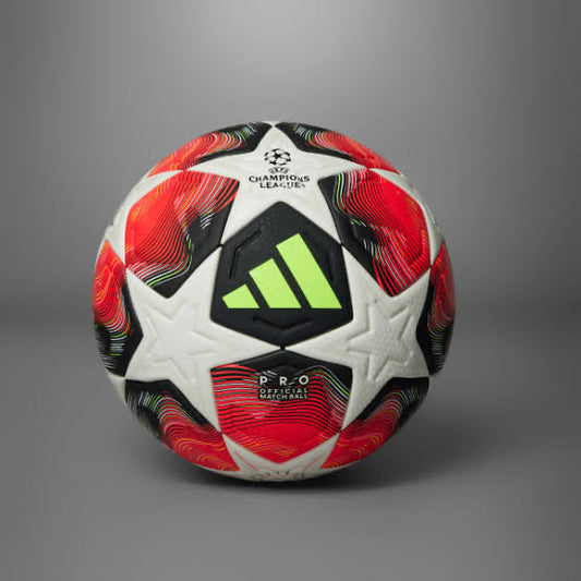 adidas Football Pro Champions League 3. 2024/25 Match Ball - Red/Lucid
