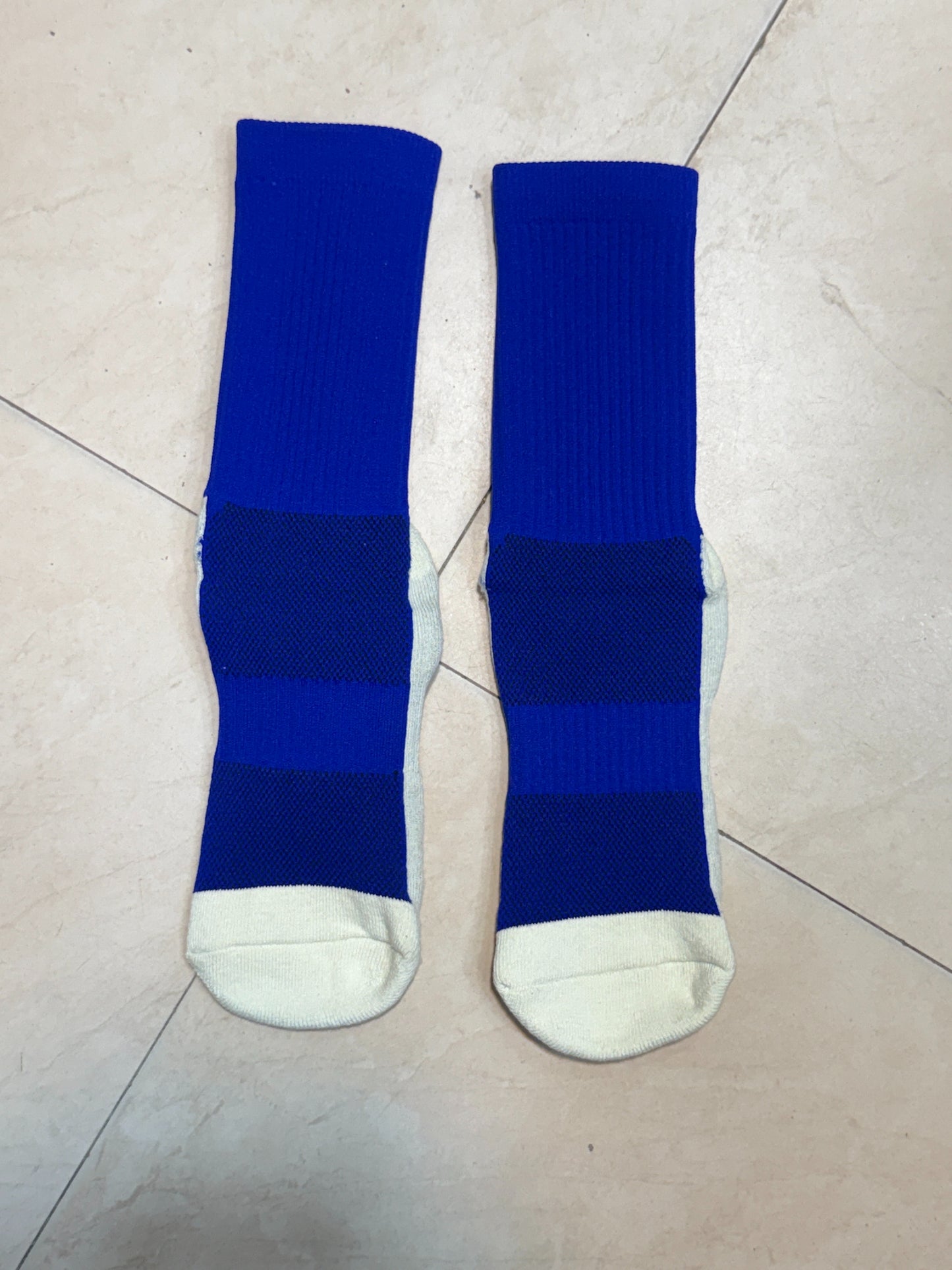 Blue Grip Socks for Football