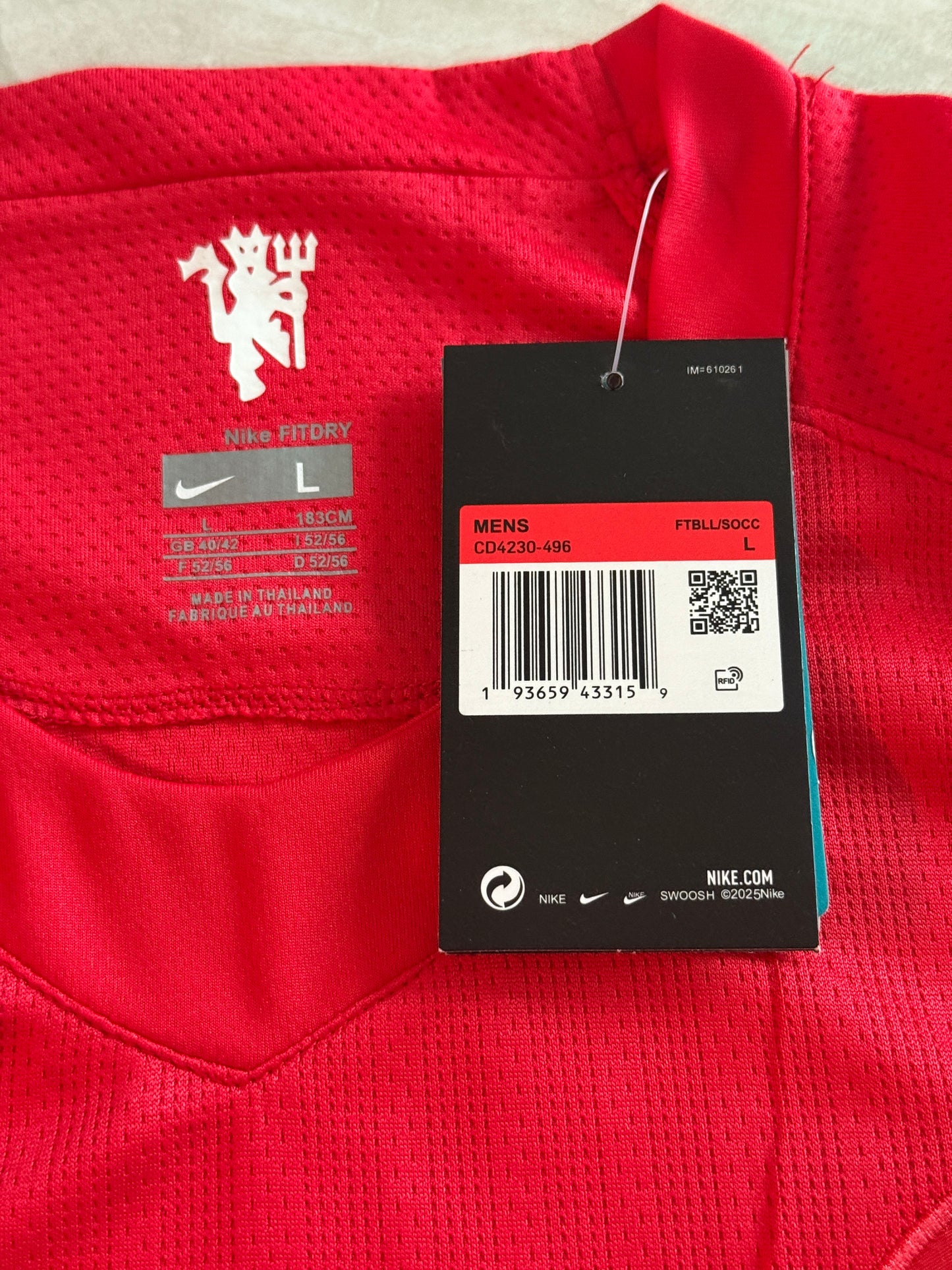 Cristiano Ronaldo #7 Manchester United 2008 Red Jersey – Long Sleeve (Retro)