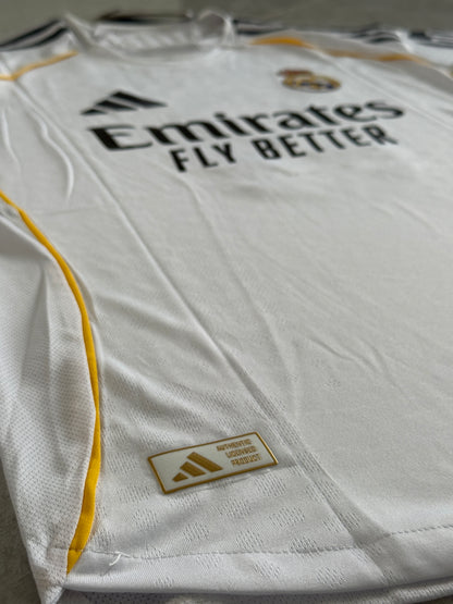 Kylian Mbappé #9 Real Madrid 2025/26 Jersey – Player Version (Authentic)