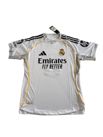 Kylian Mbappé #9 Real Madrid 2025/26 Jersey – Player Version (Authentic)