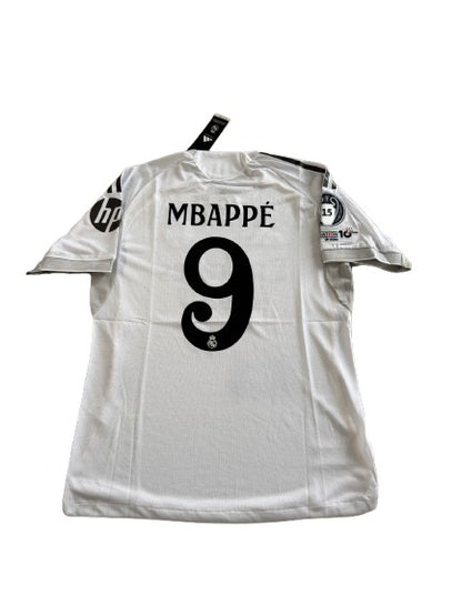 Kylian Mbappé #9 Real Madrid 2025/26 Jersey – Player Version (Authentic)