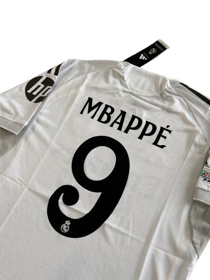 Kylian Mbappé #9 Real Madrid 2025/26 Jersey – Player Version (Authentic)