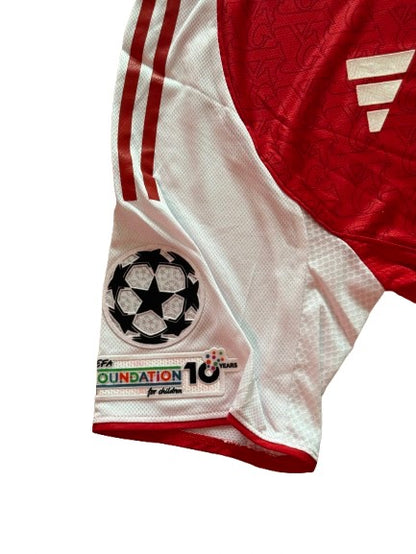 Bukayo Saka #7 Arsenal 2025/26 Jersey – Player Version (Authentic)